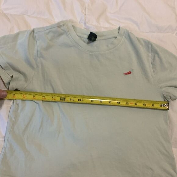 Crop top with hot chili pepper, by Wild Fable, small, great condition - Picture 9 of 11